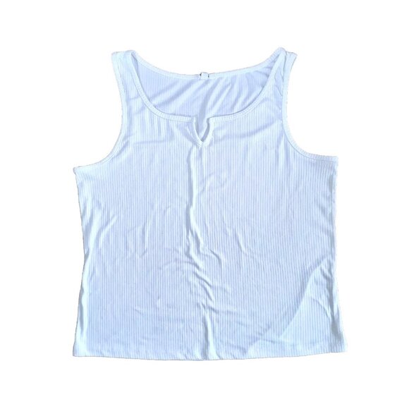 ARDENE TANK TOP WHITE SIZE XXL - Picture 1 of 1